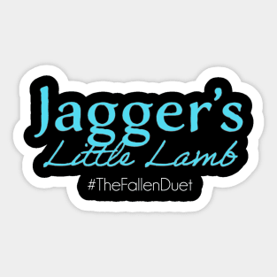 Jagger's Little Lamb Sticker